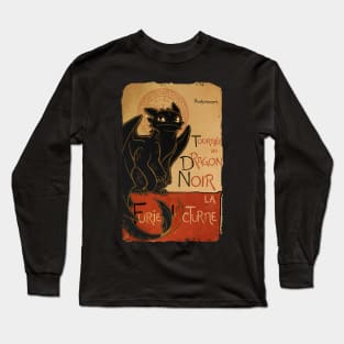 Le Dragon Noir Long Sleeve T-Shirt